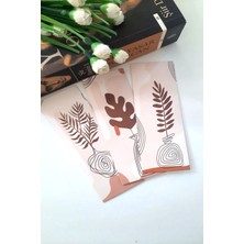 Emtory Home 12'li Bohem Serisi Kitap Ayracı - Kalın Kuşe - 4,5X15CM - Yüksek Kaliteli Kuşe Ayraç