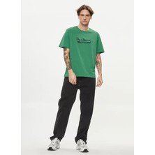 Pepe Jeans Bisiklet Yaka Baskılı Koyu Yeşil Erkek T-Shirt PM509390 654 Claude