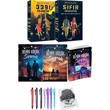 3391 Kilometre - Sıfır Kilometre - Benim Küçük Sırrım 3'lü Set+ Kalem + Kalem + Not Defteri