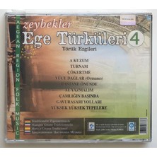 Ege Türküleri 4 Zeybekler CD  (Jelatininde Sıfır Orjnal Dönem Baskı Cd)