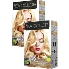 Sea Color 10/0 Saç Boyası Sedef Sarı 100 ml x 2 Kutu