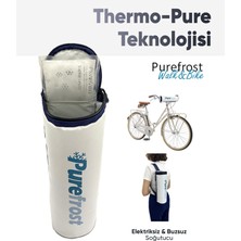 Purefrost Pf3 Şişe Soğutucu Termal Silindir Bisiklet Çantası/1 Adet Thermo-Pure Jel Paket