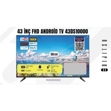 Dijitsu 43DS10000 43" 109 Ekran Uydu Alıcılı Full HD Android Smart LED TV