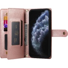 Colorful Shop IPhone 11 Pro Için Flip Case Standı Cüzdan Iş Çok Fonksiyonlu Kayış (Yurt Dışından)