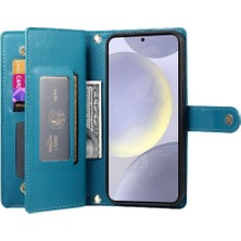 Colorful Shop Samsung Galaxy S24 Artı Çok Fonksiyonlu Cüzdan Iş Için Flip Case (Yurt Dışından)