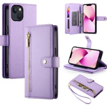 Colorful Shop IPhone 13 Iş Cüzdan Standı Crossbody Askısı Için Flip Case (Yurt Dışından)