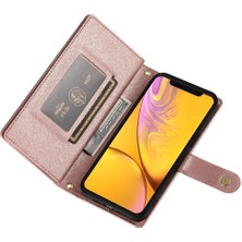 Colorful Shop IPhone Xr Standı Cüzdan Çok Fonksiyonlu Crossbody Askısı Için Flip Case (Yurt Dışından)