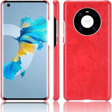 Colorful Shop Huawei Mate 40 Lychee Desen Uyumluluk Anti Scratch Için Retro Kılıf (Yurt Dışından)