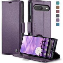 Colorful Shop Google Pixel 9 Anti Dolandırıcılık Kart Yuvası Kickstand Cüzdan Durumda (Yurt Dışından)