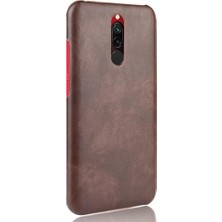 Colorful Shop Xiaomi Redmi 8 Lychee Desen Uyumluluk Anti Scratch Için Retro Kılıf (Yurt Dışından)