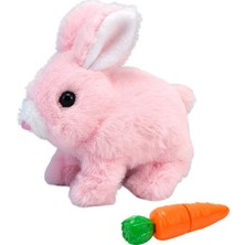Visionary Excellence Simülasyon Elektrikli Peluş Tavşan Zıplayan Kıpır Kıpır Tavşan Peluş Oyuncak (Yurt Dışından)