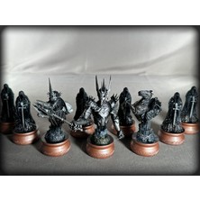 Mitty Collectibles Yüzüklerin Efendisi Mordor Ordusu Büst Set (10 Adet Figür)