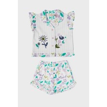 GB Baby Bg Store Kız Bebek Desenli Pijama Takımı