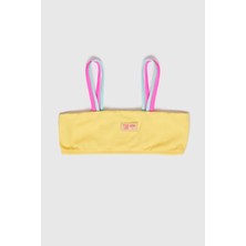 Tyess Bg Store Kız Çocuk Sarı Bikini Üstü