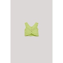 Tyess Bg Store Kız Çocuk Yeşil Bluz