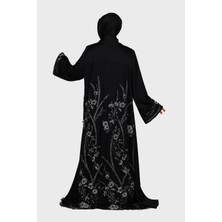 Harika Wear Orijina Kristal Çiçekli Ferace Abaya