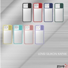 ZORE Oppo A73 Kılıf Lensi Kapak - Turkuaz