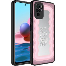 BLS Store Xiaomi Redmi Note 10 Kılıf Aynalı Desenli Kamera Korumalı Parlak Mirror Kapak - Ayna