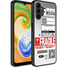 BLS Store Galaxy A04S Kılıf Aynalı Desenli Kamera Korumalı Parlak Zore Mirror Kapak-Fragile