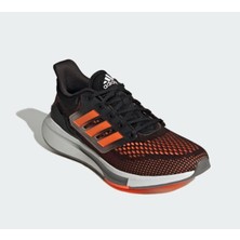adidas EQ21 Run Erkek Siyah Turuncu Günlük Spor Ayakkabısı GY2193