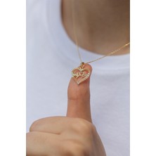 ÇGK KUYUMCULUK  Kalp Atışı Altın Kolye  CGKKLY120