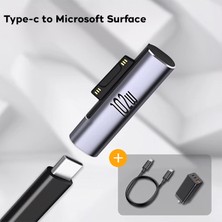 Ally Type-C To Microsoft Surface Pro 8-7-6-5-4-3 Için Çevirici Otg Adaptör