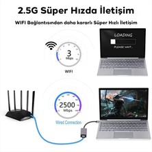 Ally USB 3.0 To Rj 45 2.5 Gbps Ethernet Kablosu