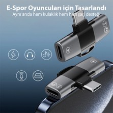 Ally Mini 2in1 Type-C To Type-C Kulaklık + Şarj Adaptöru