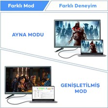 Ally HDMI To HDMI 8k 2.1uhd 90 Derece Mıknatıs Başlıklı Çevirici Otg Adaptör