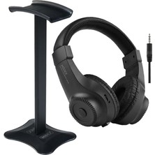 Midex RS-10ST Çok Amaçlı Stüdyo Referans Dinleme DJ Stereo Kulaklık + Stand