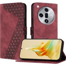 Mays Boutique Oppo Bulmak Için Telefon Kılıfı X7 Kart Yuvaları Kapak Manyetik Kickstand Flip Folio (Yurt Dışından)