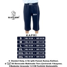 Black Horn Lacivert  Pamuk Erkek Regular Fit Cepli Şort & Kapri