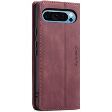 Mays Boutique Google Piksel 9 Pro Xl Için Flip Case Manyetik Kapatma Darbeye Vaka Kartı (Yurt Dışından)