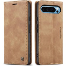 Mays Boutique Google Piksel 9 Pro Xl Için Flip Case Manyetik Kapatma Darbeye Vaka Kartı (Yurt Dışından)