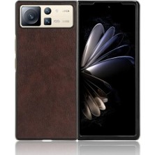 Mays Boutique Xiaomi Mix Için Retro Durumda Kat 2 Lychee Desen Retro Anti Scratch Kapak (Yurt Dışından)