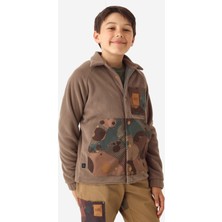 Solognac Çocuk Uzun Kollu Avcı Gömleği - Kahverengi - Avcılık ve Doğa Gözlemi - 500