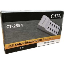 Cata Masa Lambası Şarj Aleti (Usb)