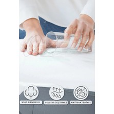 Butik Sıvı Su Geçirmez Yatak Alezi Yatak Koruyucu %100 Pamuk Su Geçirmez Yatak Örtüsü Ultra Koruyucu