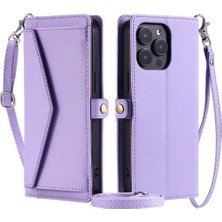 Mays Boutique IPhone 13 Pro Için Cüzdan Crossbody Durumda Rfıd Engelleme Cüzdan Durumda (Yurt Dışından)