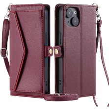 Mays Boutique Cüzdan Crossbody Kılıf IPhone 13 Için Mini Kart Tutucu Cüzdan Kılıf Kadınlar Için (Yurt Dışından)