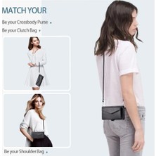 Mays Boutique Cüzdan Crossbody Kılıf IPhone 13 Için Mini Kart Tutucu Cüzdan Kılıf Kadınlar Için (Yurt Dışından)