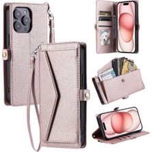 Mays Boutique Cüzdan Crossbody Durumda IPhone 13 Pro Max Rfıd Engelleme Fermuar Faturaları (Yurt Dışından)