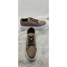 Çiğdem Kundura Çiğdem Kundura Çiğdem Kum Nubuk  Deri Kalın Taban Erkek Ayakkabı (Gso 1481) - Kum - 44 - St02653-13479