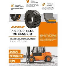 Atire 2.50-15 (250/70-15) Rock Solid Segmanlı Iz Bırakmayan Dolgu Forklift Lastiği