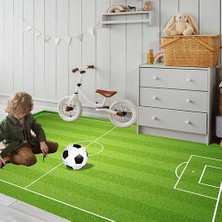 Parti Dükkanım Futbol Temalı Yer Kaplama Branda 160*240  cm