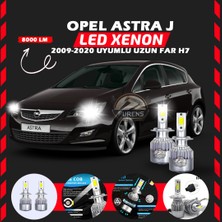 Opel Astra J 2009-2020 Uzun Far Uyumlu Şimşek Etkili LED Xenon Performance Series H7