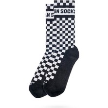 American Socks Checkerboard Mid High Çorap AS141