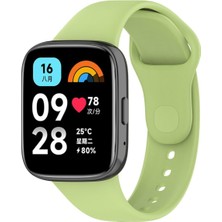 PSGT Xiaomi Redmi Watch 3 Active Uyumlu Kordon Spor Şık Tasarım Yumuşak Jel Silikon Kayış