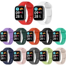 PSGT Xiaomi Redmi Watch 3 Active Uyumlu Kordon Spor Şık Tasarım Yumuşak Jel Silikon Kayış