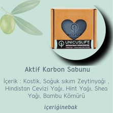 Unicuslife % 100 Saf Aktif Karbon Sabunu Katkısız El Yapımı (Içeriğinebak) 100 gr